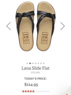 Island Slipper Lana Slide Flat